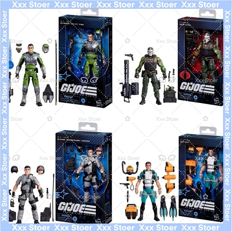 Hasbro GI Joe Classified Series 6 Inch Cobra Commander Submarine Diver Action Figure for Hobby Fans Gift Toy for GIJOE
Hasbro GI Joe Classified Series 6 Inch Cobra Commander Submarine Diver Action Figure for Hobby Fans Gift Toy for GIJOE