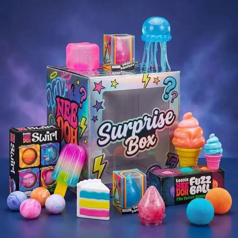 Squish! Mystery Squish Gummy Bear Blind Box - Glitter Sensory Squeeze Toy, Stress & Anxiety Relief Fidget Toy, Cute Surprise Squishy For Kids Teens Adults
Squish! Mystery Squish Gummy Bear Blind Box - Glitter Sensory Squeeze Toy, Stress & Anxiety Relief Fidget Toy, Cute Surprise Squishy For Kids Teens Adults