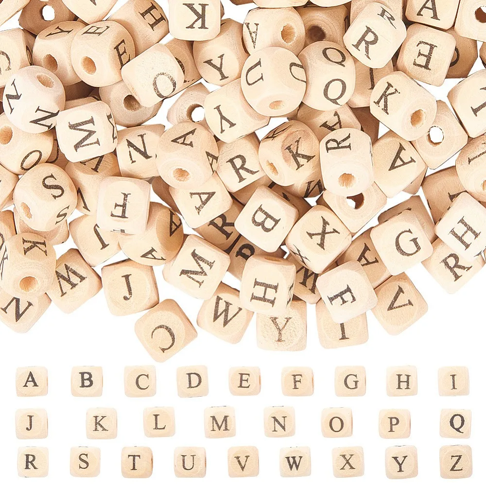 260Pcs Printed Wood Beads Horizontal Hole Cube with Initial Letter PapayaWhip Letter 10x10x10mm Hole: 3.5mm
260Pcs Printed Wood Beads Horizontal Hole Cube with Initial Letter PapayaWhip Letter 10x10x10mm Hole: 3.5mm