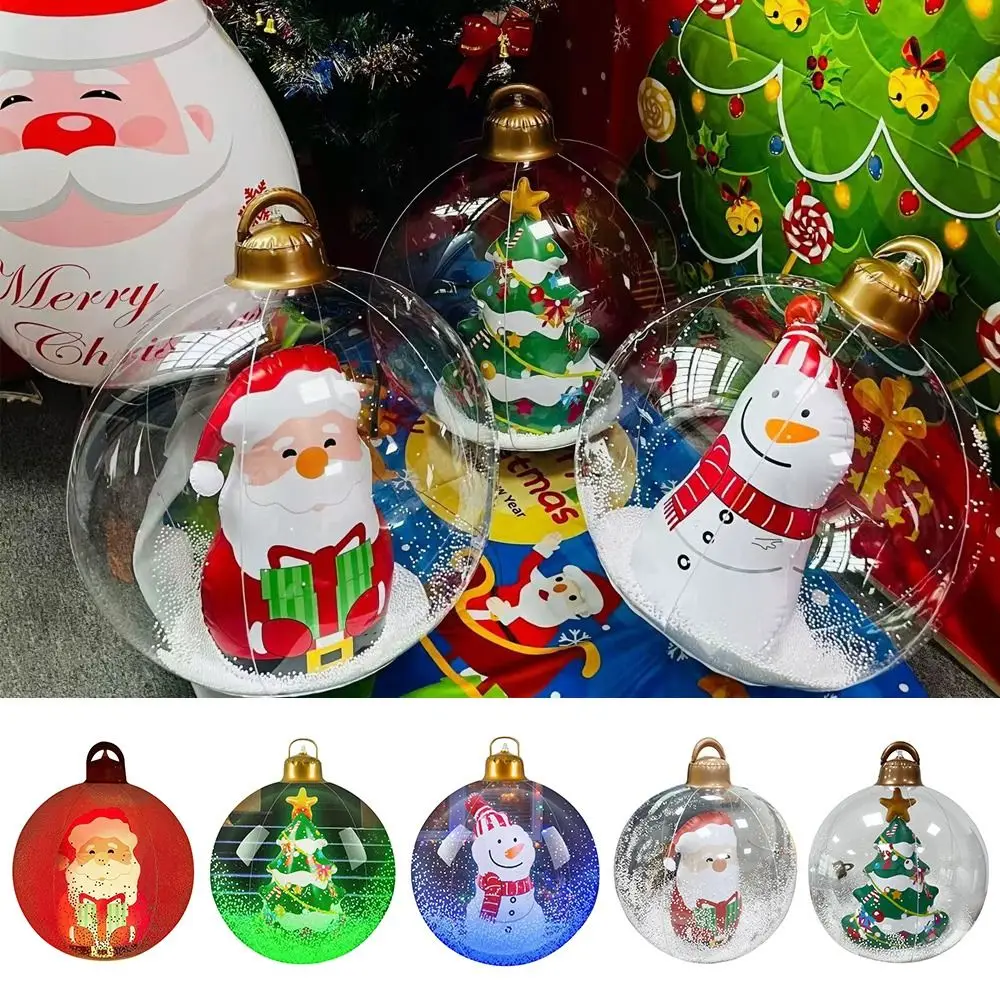24 Inch Christmas Inflatable Waterproof PVC Material Giant Christmas Balls 60CM Size Clear Ball Holiday Decor Front Door Decor
24 Inch Christmas Inflatable Waterproof PVC Material Giant Christmas Balls 60CM Size Clear Ball Holiday Decor Front Door Decor
