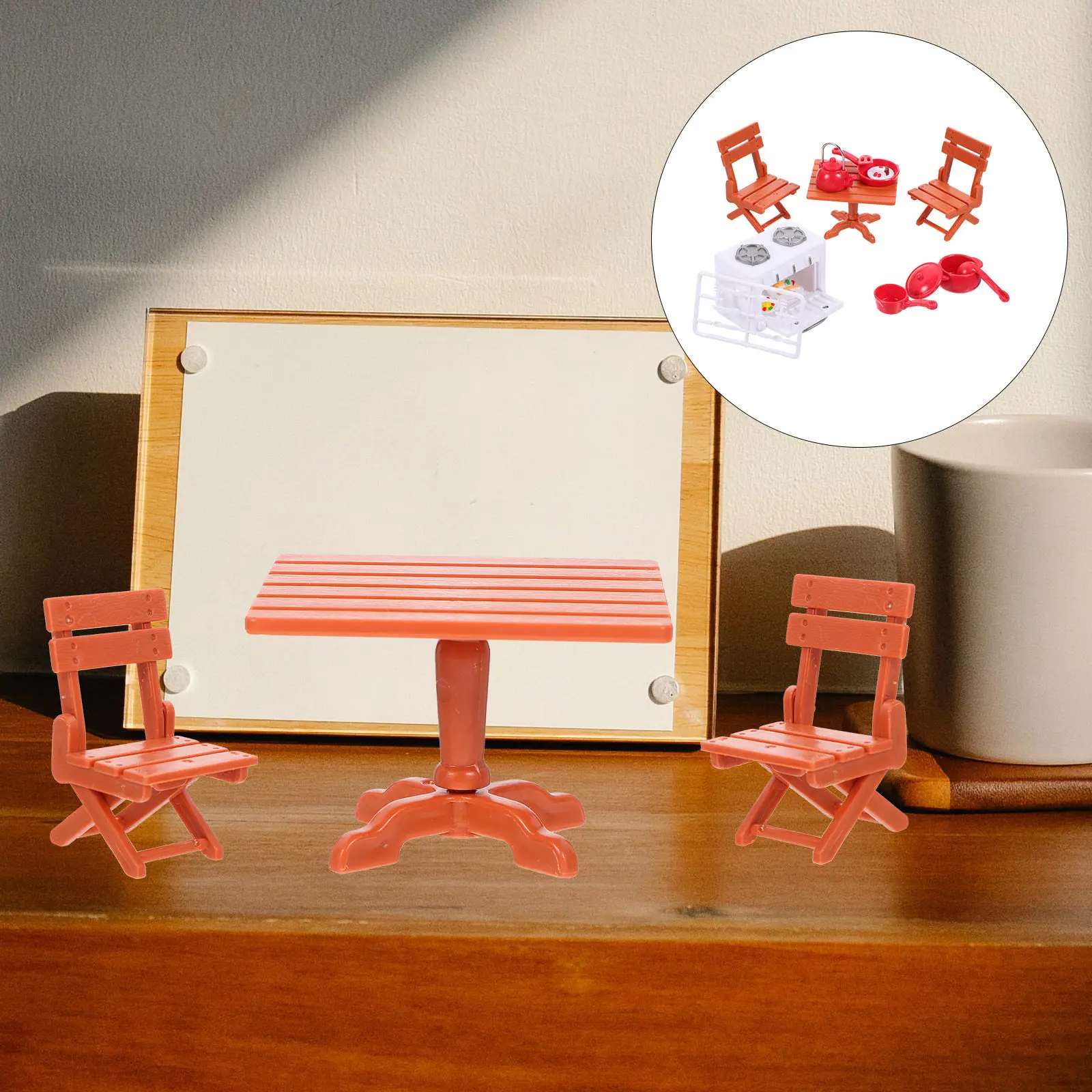 1Set Mini House Kitchen Utensils Lightweight Plastic Cookware Stove Dining Table Chair for Miniature Kitchen Accessories Micro
1Set Mini House Kitchen Utensils Lightweight Plastic Cookware Stove Dining Table Chair for Miniature Kitchen Accessories Micro