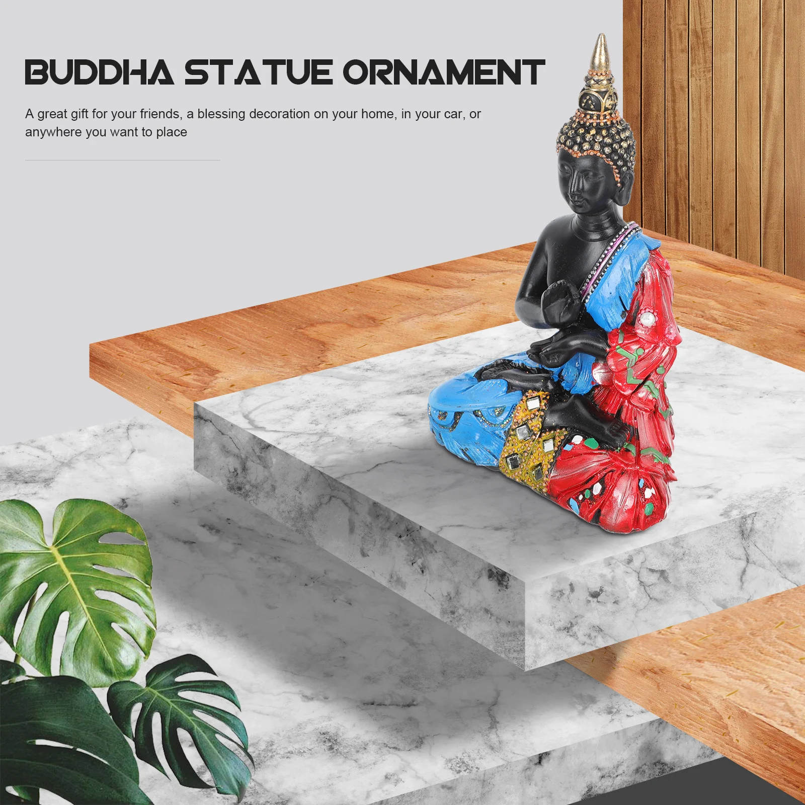 Decorative Buddha Statue Exquisite Delicate Sculpture for Home Office Tea Room Meditation Room Desktop Buddha Decor Ornament
Decorative Buddha Statue Exquisite Delicate Sculpture for Home Office Tea Room Meditation Room Desktop Buddha Decor Ornament
