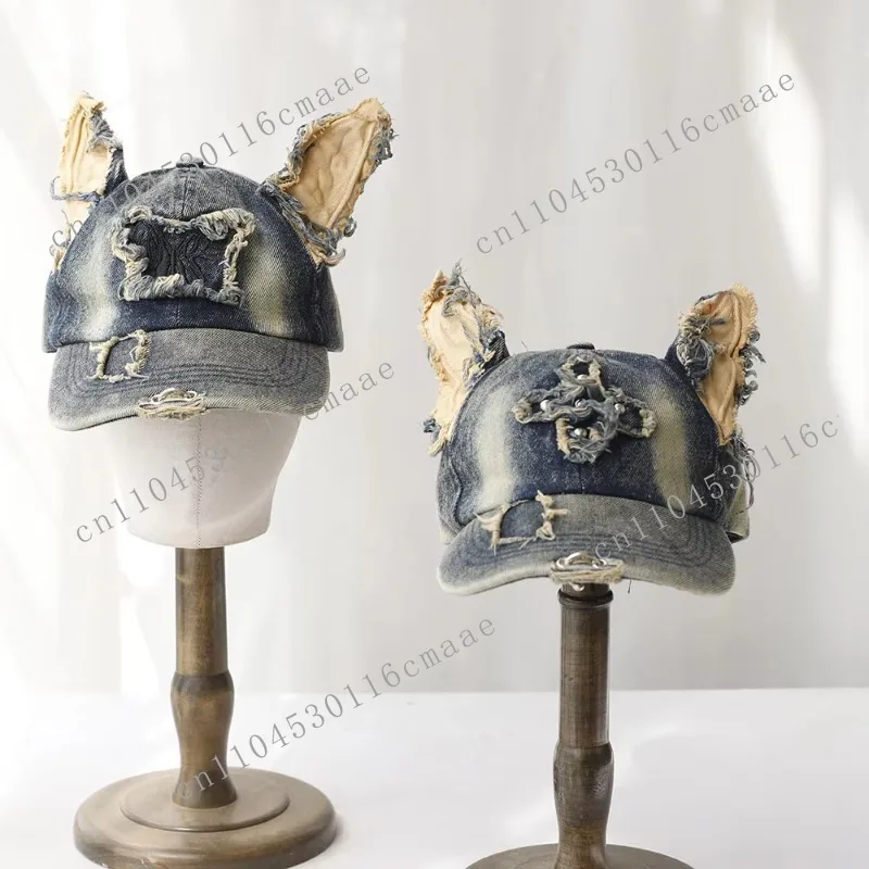 Winter and Autumn new design denim fashionable warm and cute hat, the same style for men and women
Winter and Autumn new design denim fashionable warm and cute hat, the same style for men and women