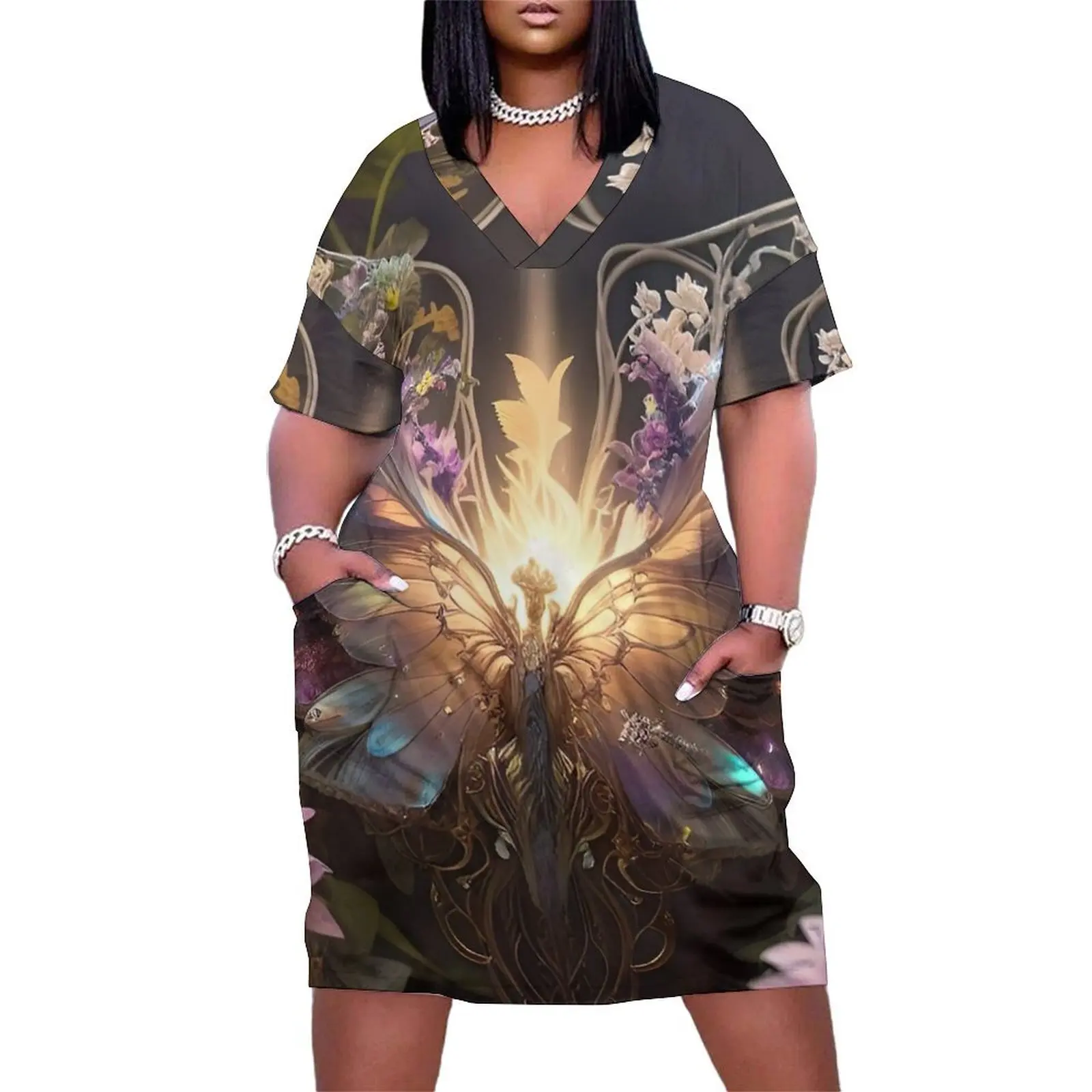 Angel of inner strength Loose Pocket Dress wedding guest dress 2025 women's luxury party dress women dresses
Angel of inner strength Loose Pocket Dress wedding guest dress 2025 women's luxury party dress women dresses
