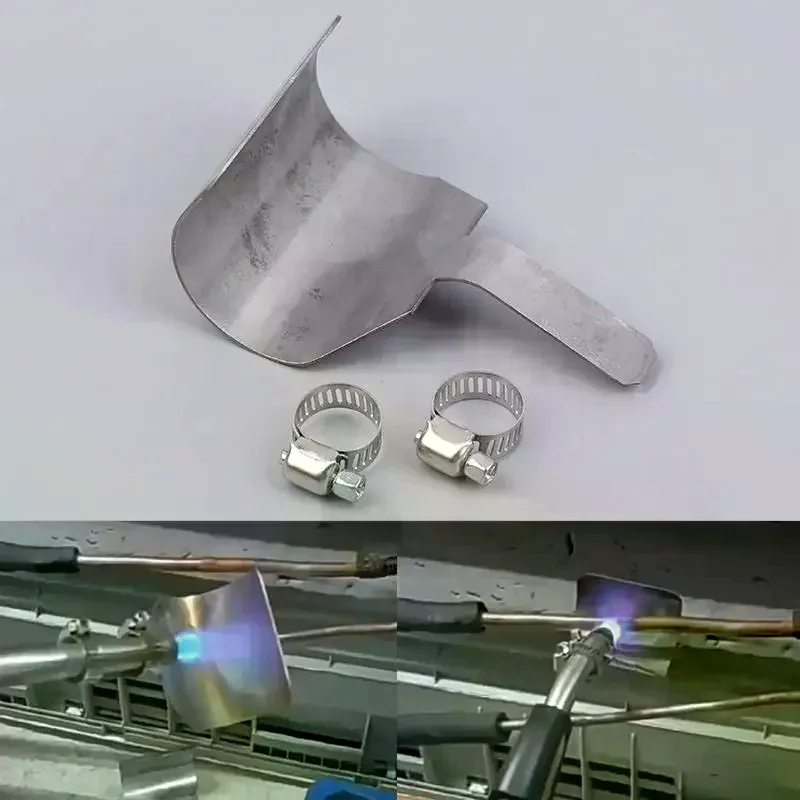 Gas Welding Torch Heat Shield Plate Copper Tube Fire Baffle Air Conditioning Pipe Welding Auxiliary Protection Tool
Gas Welding Torch Heat Shield Plate Copper Tube Fire Baffle Air Conditioning Pipe Welding Auxiliary Protection Tool