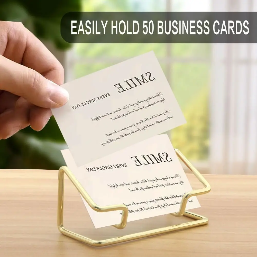 Металлический держатель для визитных карточек, украшение, прочный органайзер для карт, многофункциональная подставка для карточек, аксессуары для офисного стола
Металлический держатель для визитных карточек, украшение, прочный органайзер для карт, многофункциональная подставка для карточек, аксессуары для офисного стола