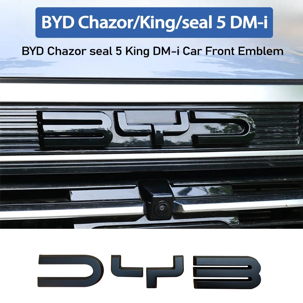For BYD Chazor seal 5 DM-i BYD King 2024 2025 Car Front Emblem Blackening Badge Decal Black Modification Sticker
For BYD Chazor seal 5 DM-i BYD King 2024 2025 Car Front Emblem Blackening Badge Decal Black Modification Sticker