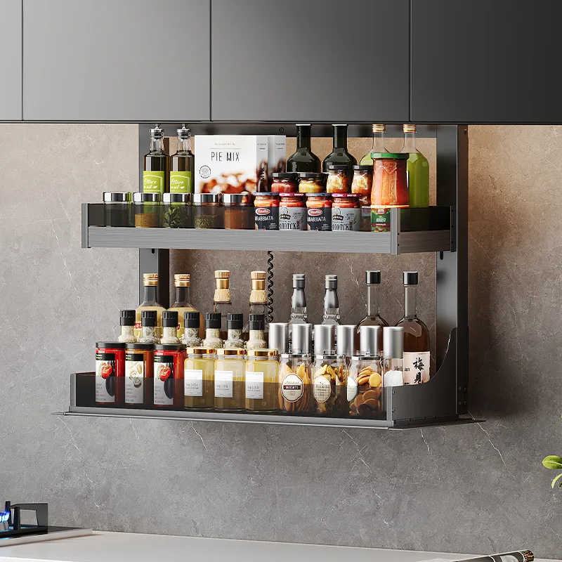 Kitchen Intelligent Electric Lifting Basket Hanging Cabinet Voice Induction Voice Control Vertical Automatic Shelf Seasoning
Kitchen Intelligent Electric Lifting Basket Hanging Cabinet Voice Induction Voice Control Vertical Automatic Shelf Seasoning