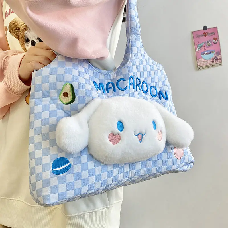Cinnamoroll аниме Kawaii Sanrio Ins модная пригородная сумка милая кукольная сумка Kuromi дорожная сумка на плечо подарки игрушки
Cinnamoroll аниме Kawaii Sanrio Ins модная пригородная сумка милая кукольная сумка Kuromi дорожная сумка на плечо подарки игрушки