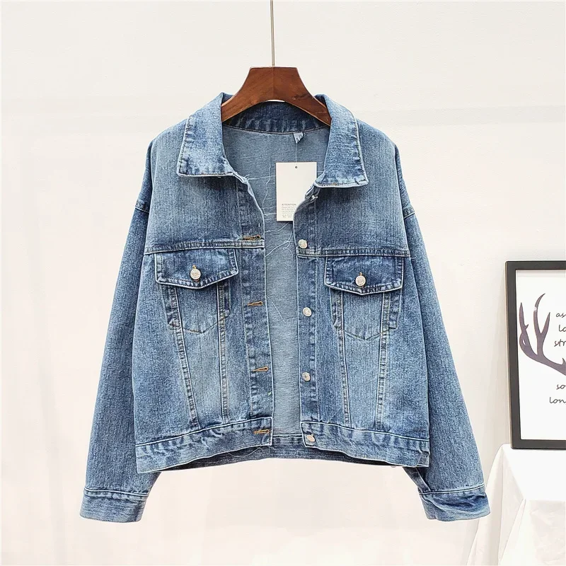 Boho Beading Embroidery Flowers Denim Jacket Coat Women Autumn Vintage Blue Outwear Loose Long Sleeve Short Jeans Jackets Female
Boho Beading Embroidery Flowers Denim Jacket Coat Women Autumn Vintage Blue Outwear Loose Long Sleeve Short Jeans Jackets Female