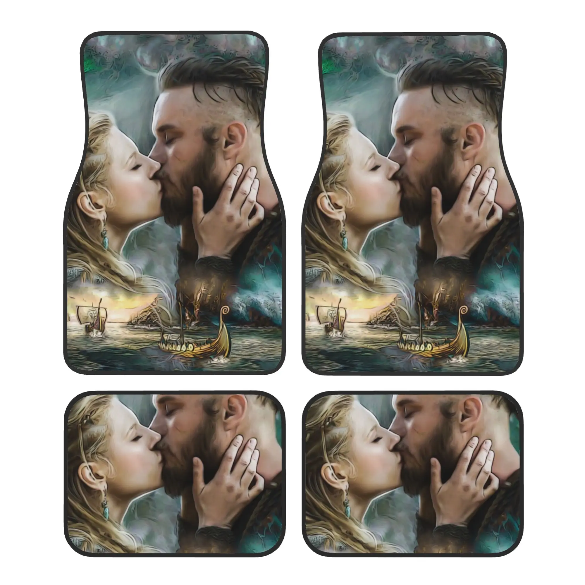 Crystal Velvet Car Floor Mats 4 Pcs Viking Lagertha Ragnar Lothbrok Norse Valhalla Warrior Car Front Rear Carpets Foot Mats
Crystal Velvet Car Floor Mats 4 Pcs Viking Lagertha Ragnar Lothbrok Norse Valhalla Warrior Car Front Rear Carpets Foot Mats