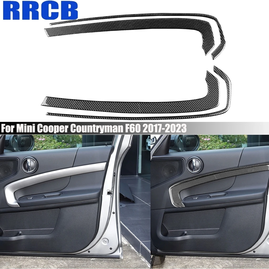 For Mini Cooper Countryman F60 2017-2023 Carbon Fiber Front Door Decorative Strip Interior Car Accessories Cover Sticker Trim
For Mini Cooper Countryman F60 2017-2023 Carbon Fiber Front Door Decorative Strip Interior Car Accessories Cover Sticker Trim