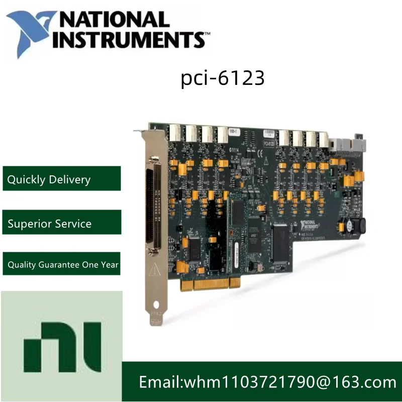 The new original NI PCI-6123 AI/DIO data acquisition card multifunction DAQ 779409-01 genuine
The new original NI PCI-6123 AI/DIO data acquisition card multifunction DAQ 779409-01 genuine