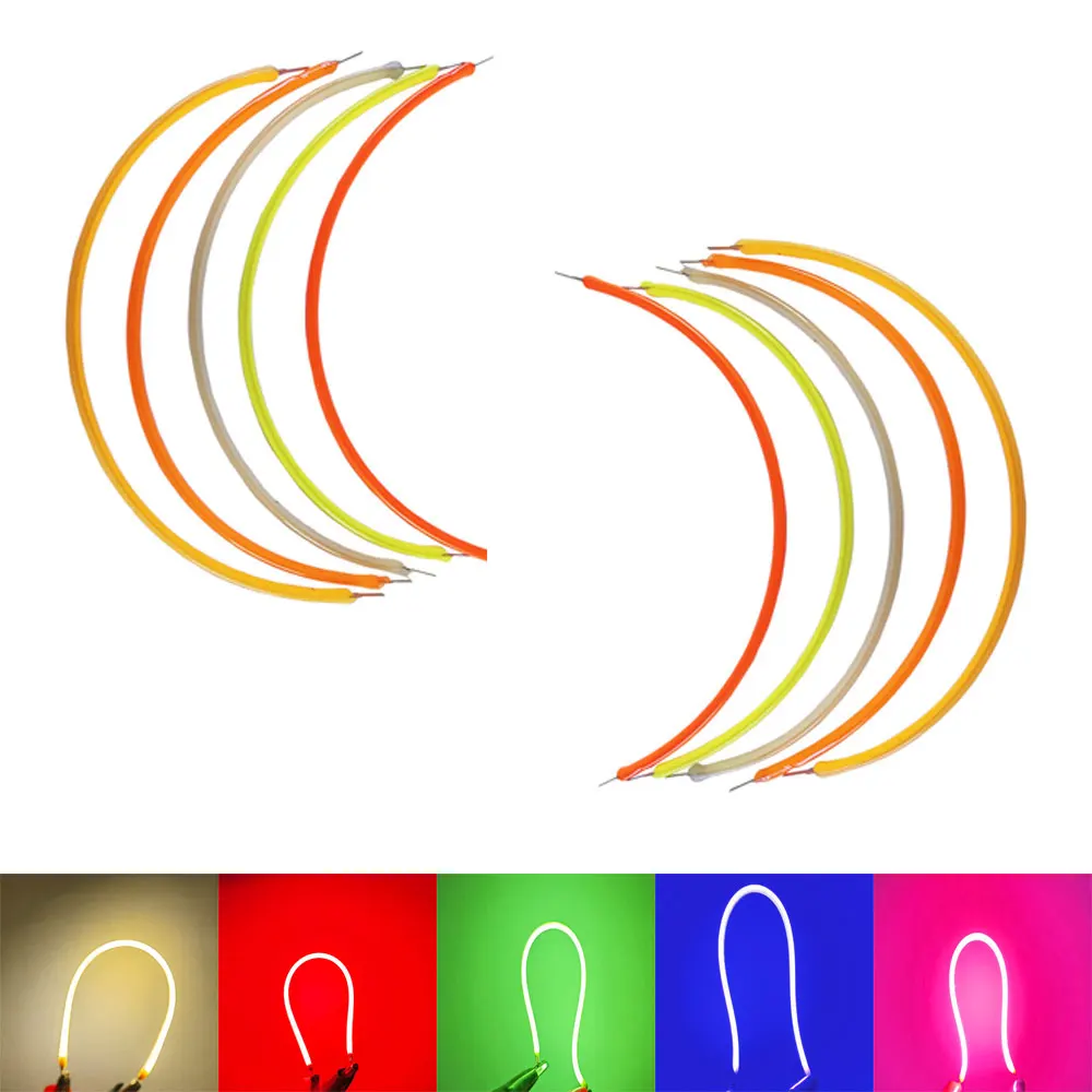 LED Soft Filament DIY Lighting Decoration Accessories DC3V 80MM/130MM/255MM/300MM Diode Flexible Filament Edison Bulb Lamp Parts
LED Soft Filament DIY Lighting Decoration Accessories DC3V 80MM/130MM/255MM/300MM Diode Flexible Filament Edison Bulb Lamp Parts