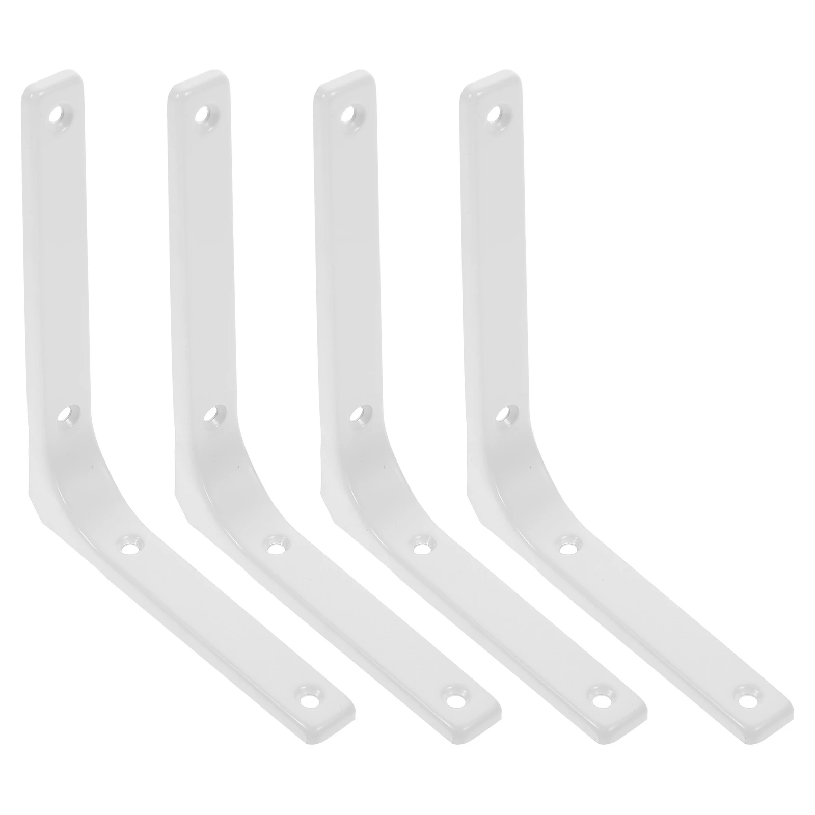 4pcs White 6 Inch L shaped Wall Shelf Brackets Heavy Duty Stainless Steel Kitchen Bedroom Decor Support Fixator Wall mounted
4pcs White 6 Inch L shaped Wall Shelf Brackets Heavy Duty Stainless Steel Kitchen Bedroom Decor Support Fixator Wall mounted