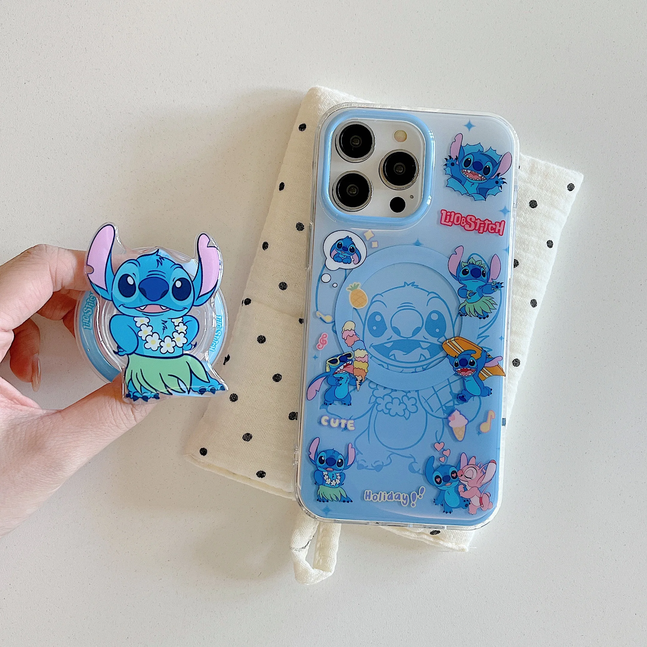 New Hawaii Style Cute Novelty Disney For Stitch Lightweight Anti-Drop High-Quality Case For iPhone16 14 15 ProMax Shell Bracket
New Hawaii Style Cute Novelty Disney For Stitch Lightweight Anti-Drop High-Quality Case For iPhone16 14 15 ProMax Shell Bracket
