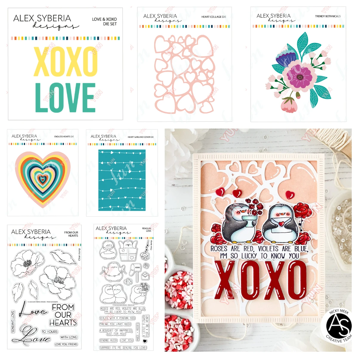 2025 New Paper Crafts Dies Penguin Love XOXO Heart Collage Garland Cover Thanks Hugs Die DIY Scrapbooking Stamps Card Handmade
2025 New Paper Crafts Dies Penguin Love XOXO Heart Collage Garland Cover Thanks Hugs Die DIY Scrapbooking Stamps Card Handmade