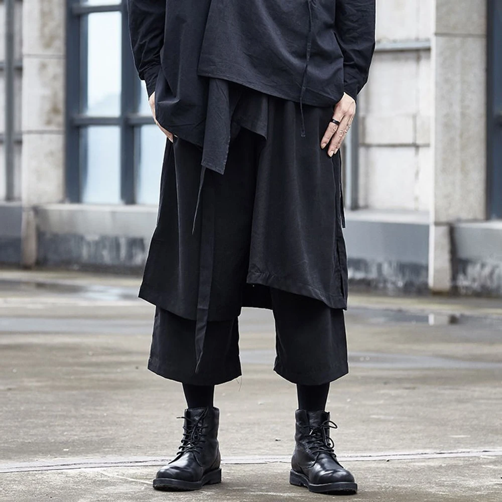 XS-5XL Мужская однотонная девятиточечная юбка Брюки Ретро Модный тренд Уличная свободная повседневная дышащая нишевая летняя новая мужская нижняя часть
XS-5XL Мужская однотонная девятиточечная юбка Брюки Ретро Модный тренд Уличная свободная повседневная дышащая нишевая летняя новая мужская нижняя часть