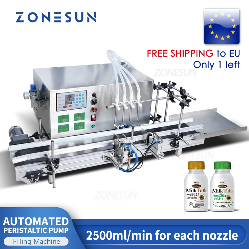 Перистальтический насос ZONESUN, автоматическая настольная машина для розлива жидких Бутылок, парфюма, сока, молока, с конвейером
Перистальтический насос ZONESUN, автоматическая настольная машина для розлива жидких Бутылок, парфюма, сока, молока, с конвейером