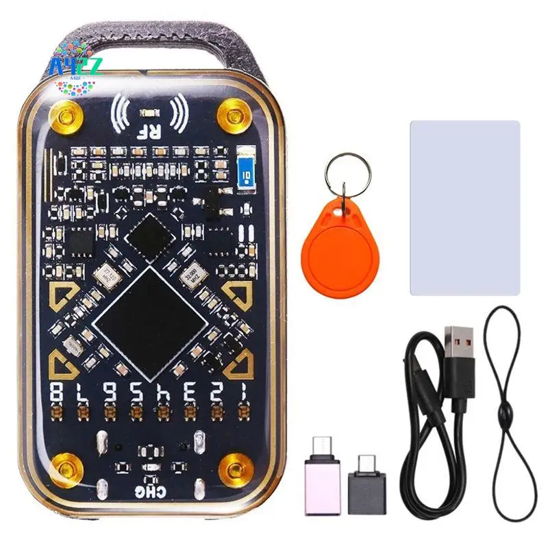 A42Z-Chameleon Ultra RFID Smart Chip Reader Smart Card Emulator NFC Duplicator+CUID Keychain/Card For 125K 13.56M ID IC Card
A42Z-Chameleon Ultra RFID Smart Chip Reader Smart Card Emulator NFC Duplicator+CUID Keychain/Card For 125K 13.56M ID IC Card