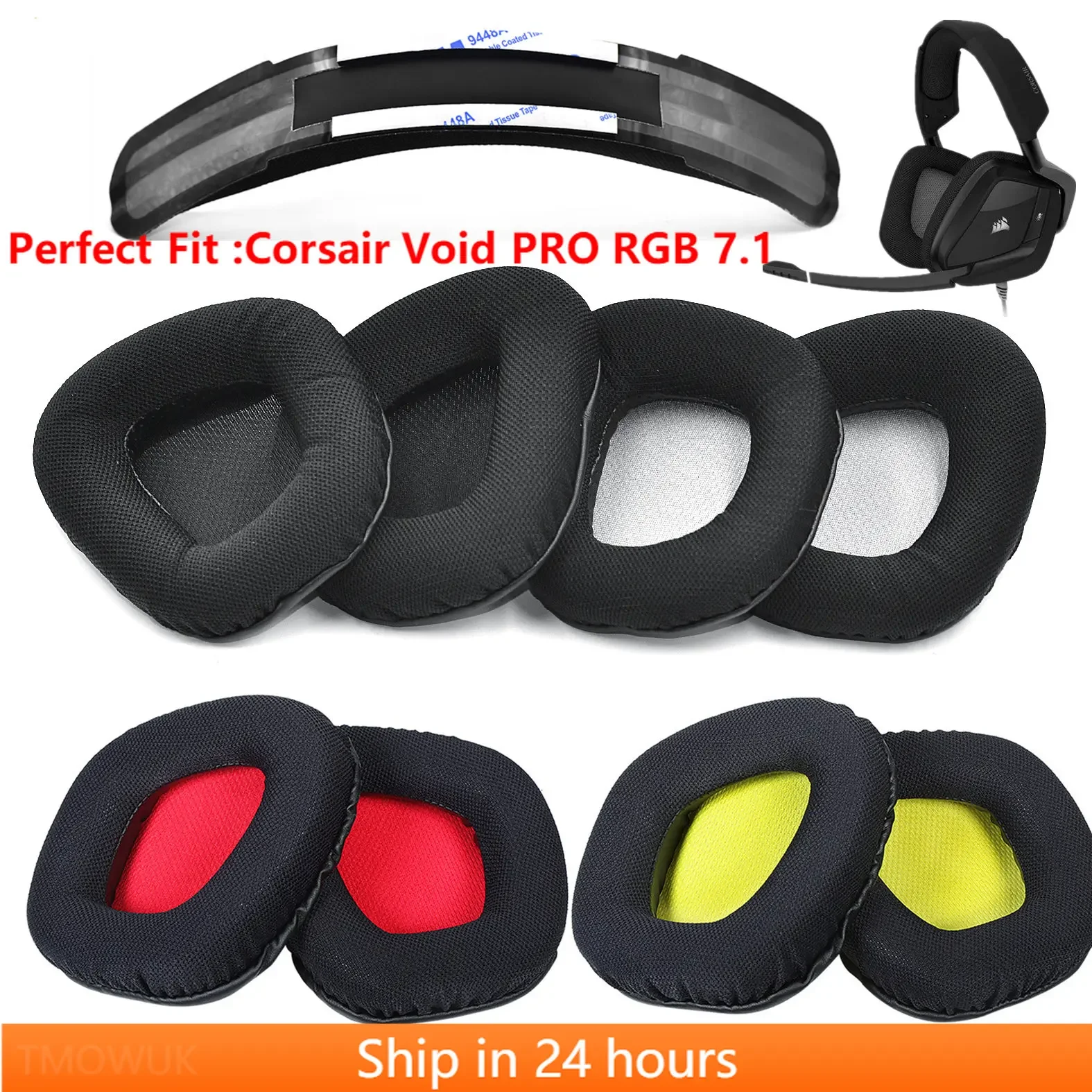 Earpads Cover Replacement for Corsair VOID PRO RGB Gaming Headphone Headset Headband Ear Cushion Ear Cups Ear Cover Accessories
Earpads Cover Replacement for Corsair VOID PRO RGB Gaming Headphone Headset Headband Ear Cushion Ear Cups Ear Cover Accessories