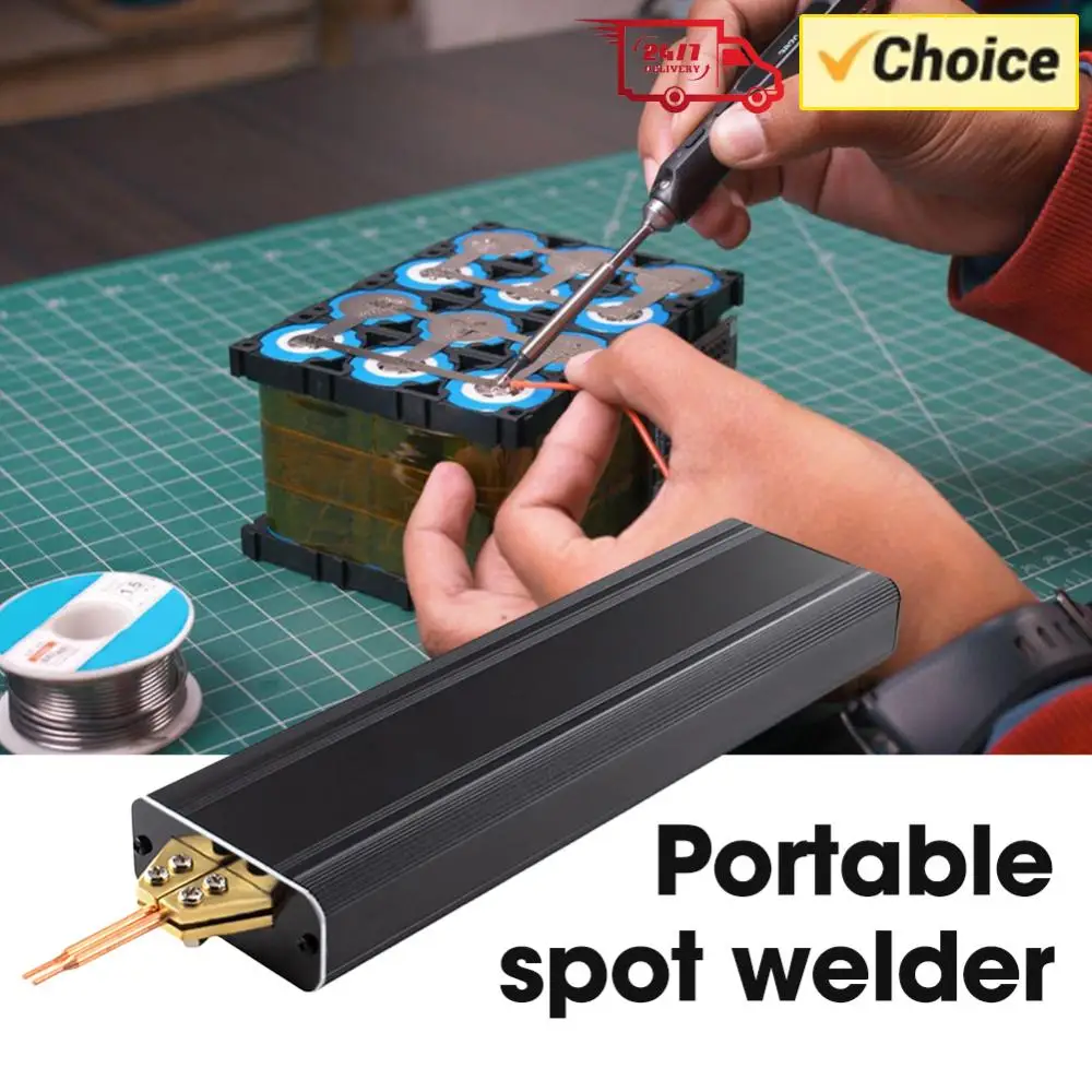 Portable Mini Spot Welding Unit 80 Gear Adjustable Handheld Spot Welding Device 5000mah for 18650 Battery 0.1-0.2mm Nickel Strip
Portable Mini Spot Welding Unit 80 Gear Adjustable Handheld Spot Welding Device 5000mah for 18650 Battery 0.1-0.2mm Nickel Strip