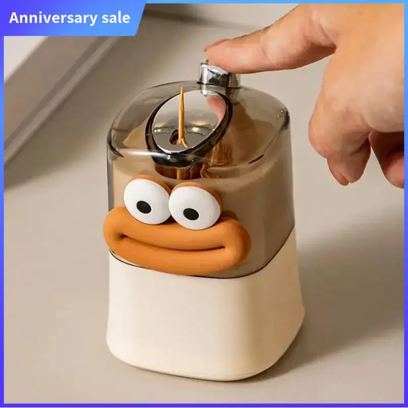 LUCK-6PCS Toothpick Holders Automatic -Up Toothpick Storage Organizers Restaurant Toothpick Box Living Room Table Decor
LUCK-6PCS Toothpick Holders Automatic -Up Toothpick Storage Organizers Restaurant Toothpick Box Living Room Table Decor
