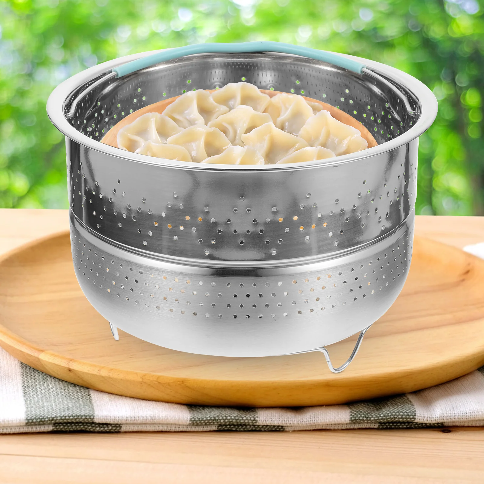 304 Stainless Steel Steaming Basket 21 5cm Rice Cooker Steamer Suitable Dumplings Buns Healthy Cooking Vegetable Broccoli
304 Stainless Steel Steaming Basket 21 5cm Rice Cooker Steamer Suitable Dumplings Buns Healthy Cooking Vegetable Broccoli
