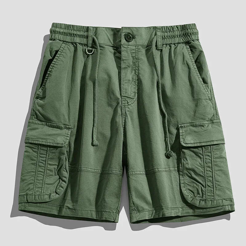 Plus Size 29-38 Summer Men Loose Cotton Baggy Shorts Multi-pocket Knee Length Work Overall Military Cargo Trousers
Plus Size 29-38 Summer Men Loose Cotton Baggy Shorts Multi-pocket Knee Length Work Overall Military Cargo Trousers