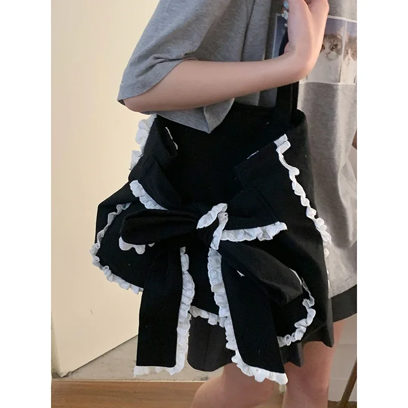 Fashion Korean Versatile Large Capacity Tote Bag 2025 New Sweet Bow Canvas Bags for Women
Fashion Korean Versatile Large Capacity Tote Bag 2025 New Sweet Bow Canvas Bags for Women