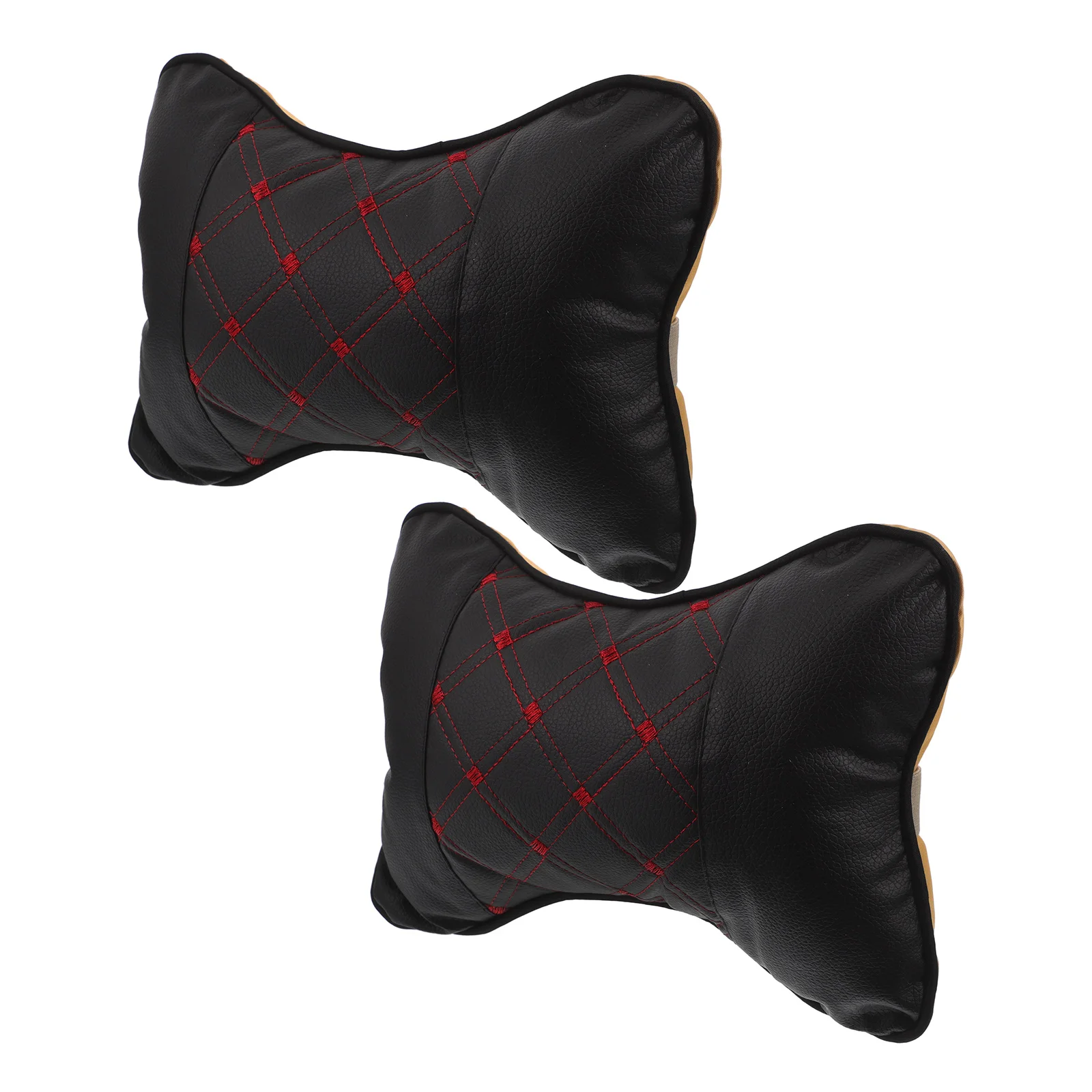 2 Pcs Car Headrest Neck Pillow PU Black Travel Office Home Long Sitting Support Breathable Universal
2 Pcs Car Headrest Neck Pillow PU Black Travel Office Home Long Sitting Support Breathable Universal