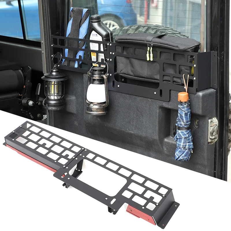 1piece set Aluminum alloy For Land Rover Defender 90 110 2004-2018 car tailgate window storage fence modification accessories
1piece set Aluminum alloy For Land Rover Defender 90 110 2004-2018 car tailgate window storage fence modification accessories