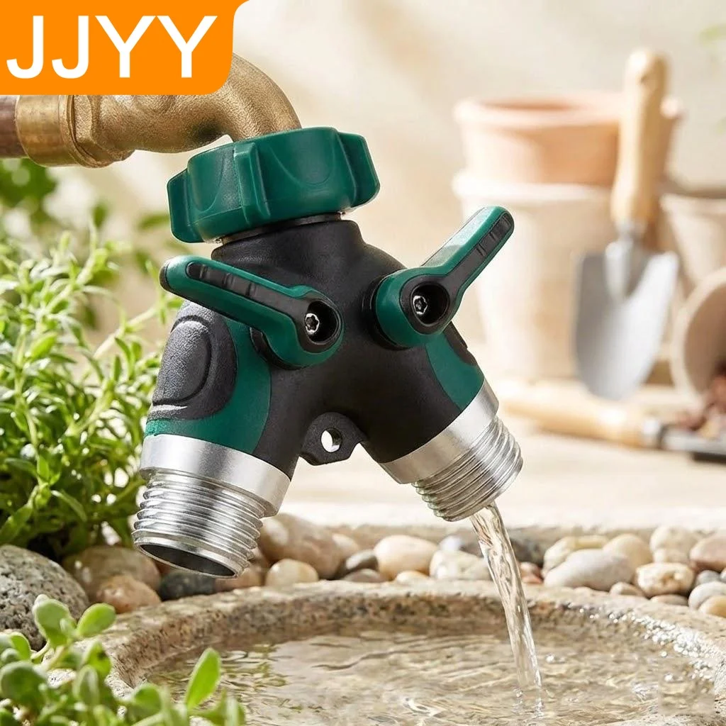 Garden Hose Splitter Double Y Shut Off Valve Outdoor Lawn Water Hose Connector Durable Brass Adapter
Garden Hose Splitter Double Y Shut Off Valve Outdoor Lawn Water Hose Connector Durable Brass Adapter