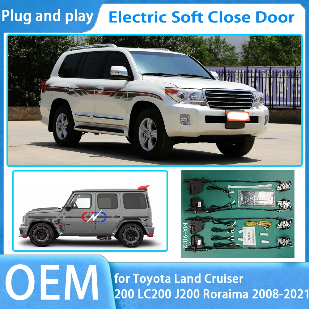 for Toyota Land Cruiser 200 LC200 J200 Roraima OEM Car Soft Close Door System Automatic Electric Auto Pull Power Latch Power
for Toyota Land Cruiser 200 LC200 J200 Roraima OEM Car Soft Close Door System Automatic Electric Auto Pull Power Latch Power