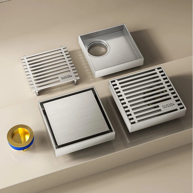 Stainless Steel Floor Drain with Copper Core,anti-odor Partial Hole Floor Drain,shower Drainage for Bathroom, Kitchen Balcony
Stainless Steel Floor Drain with Copper Core,anti-odor Partial Hole Floor Drain,shower Drainage for Bathroom, Kitchen Balcony