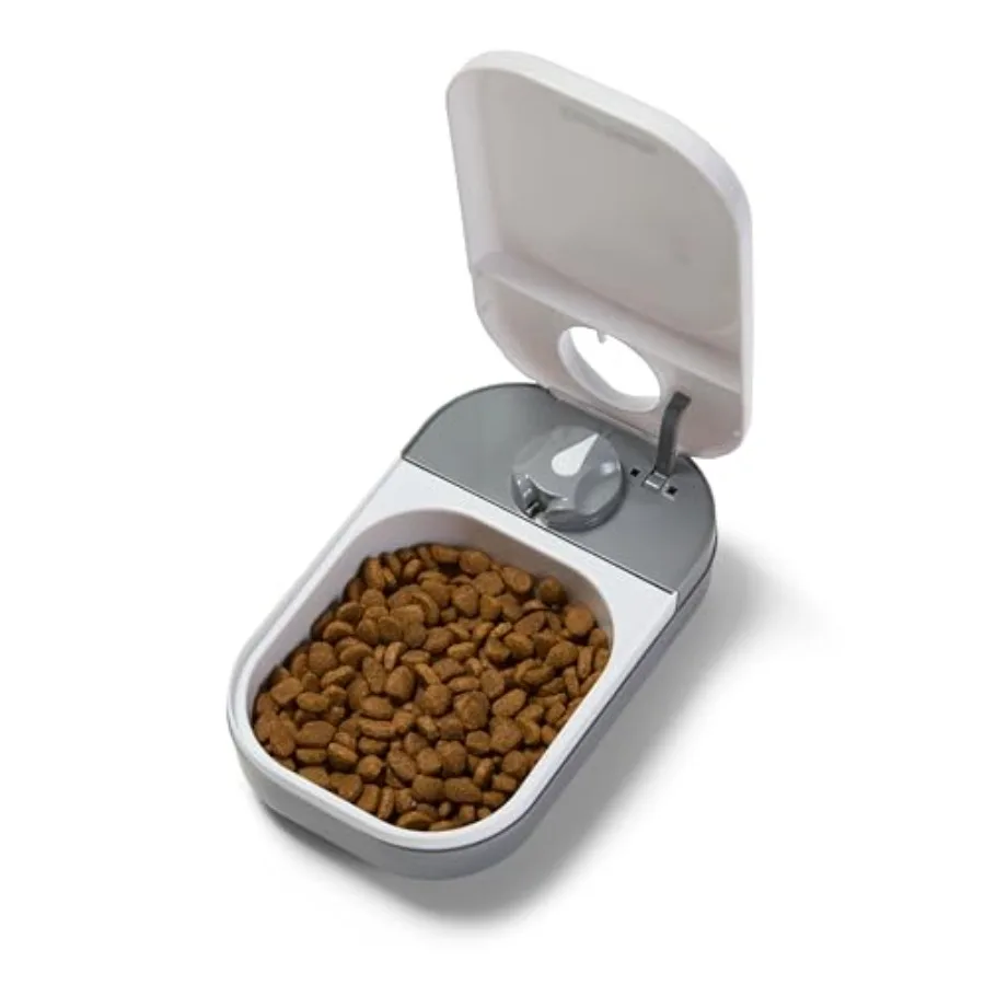 C100 Single Meal Automatic Timer-Controlled Pet Feeder - Suitable for Cats and Small Dogs, for Wet or Dry Food, up to 0.88 lb C
C100 Single Meal Automatic Timer-Controlled Pet Feeder - Suitable for Cats and Small Dogs, for Wet or Dry Food, up to 0.88 lb C