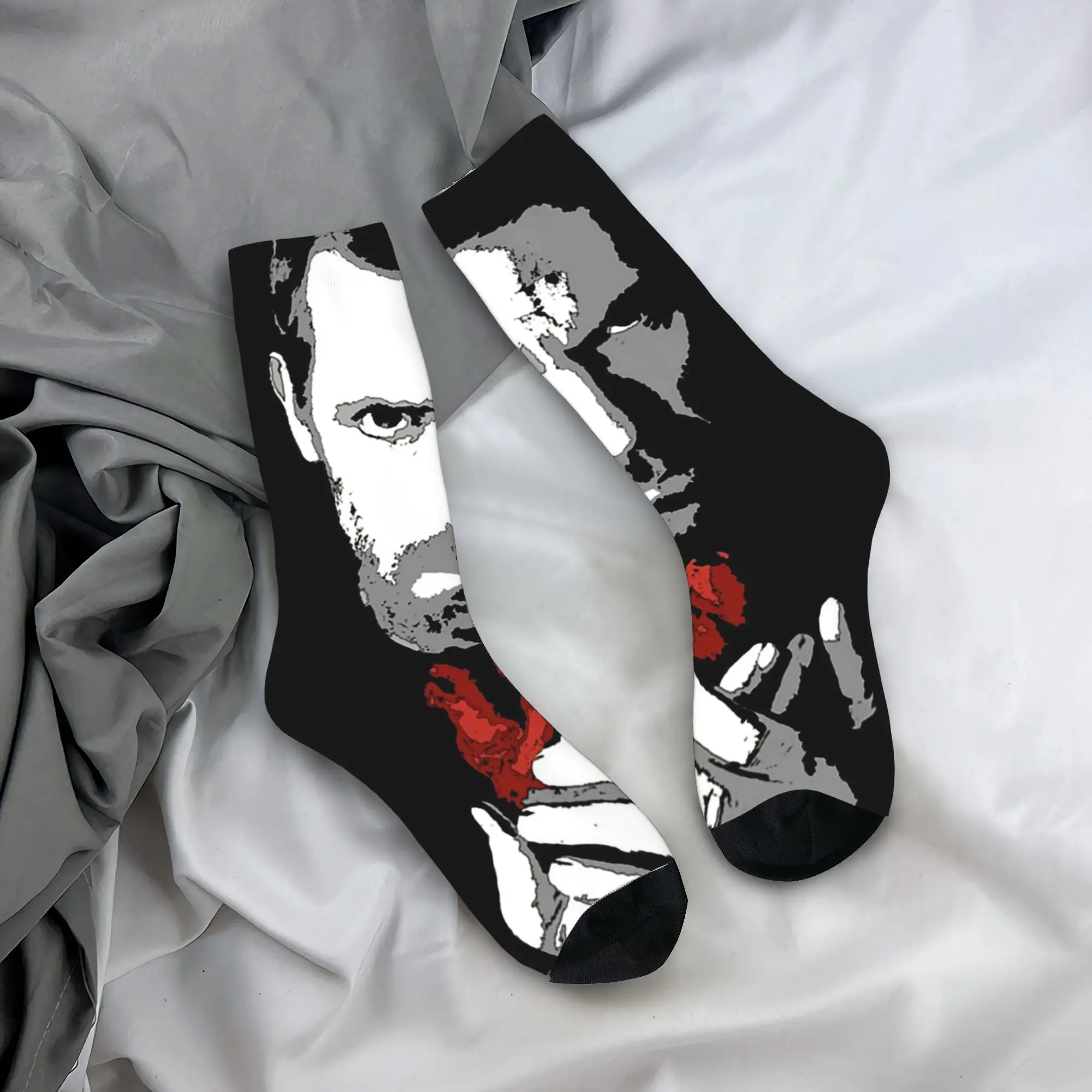 Носки на все сезоны с изображением Доктора Грегори Хауса, длинные носки в стиле Харадзюку, аксессуары для мужчин и женщин, подарок на день рождения
Носки на все сезоны с изображением Доктора Грегори Хауса, длинные носки в стиле Харадзюку, аксессуары для мужчин и женщин, подарок на день рождения