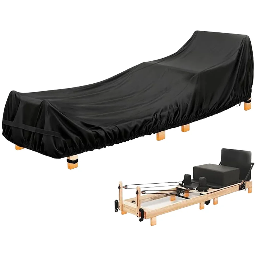 Black Pilates Reformer Cover 210D Oxford Cloth Waterproof UV Resistant Dustproof with Elastic Hem 95 30 30 inch
Black Pilates Reformer Cover 210D Oxford Cloth Waterproof UV Resistant Dustproof with Elastic Hem 95 30 30 inch