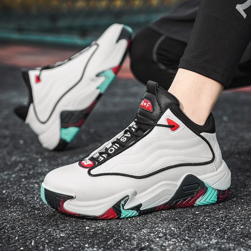 Спортивная баскетбольная модная обувь для бега, модная студенческая универсальная повседневная мужская обувь большого размера с цветными блоками среднего размера
Спортивная баскетбольная модная обувь для бега, модная студенческая универсальная повседневная мужская обувь большого размера с цветными блоками среднего размера