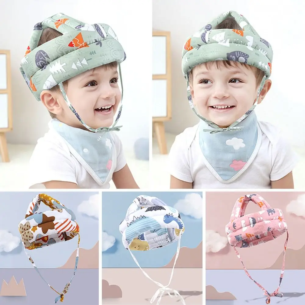 Comfortable Adjustable Baby Protection Hat Soft Cartoon Safety Helmet Anti-fall Pad Toddler
Comfortable Adjustable Baby Protection Hat Soft Cartoon Safety Helmet Anti-fall Pad Toddler