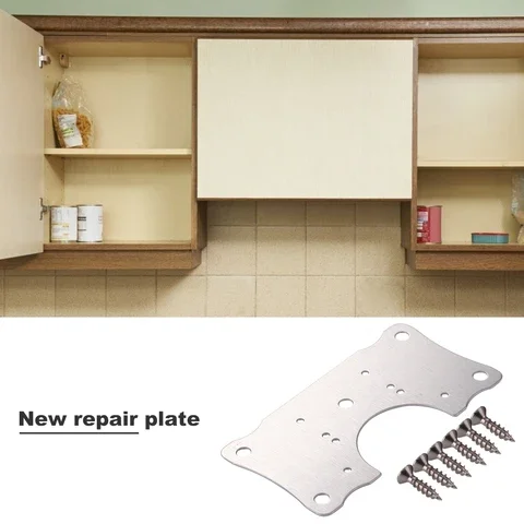 Plate Installer Repair Set Hinge Repair Plate with Mounting Screws Cabinet Cupboard Furniture Drawer Window Stainless Steel
Plate Installer Repair Set Hinge Repair Plate with Mounting Screws Cabinet Cupboard Furniture Drawer Window Stainless Steel