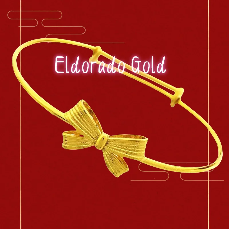 9999 gold bracelet sweet girl's opening adjustable bracelet 24 real gold three-dimensional bow bracelet jewelry Valentine'sValen
9999 gold bracelet sweet girl's opening adjustable bracelet 24 real gold three-dimensional bow bracelet jewelry Valentine'sValen