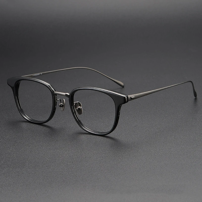 Top Quality Acetate Titanium Optical Glasses Frame Men Women Luxury Brand Square Prescription Eyeglass Fashion Computer Eyewear
Top Quality Acetate Titanium Optical Glasses Frame Men Women Luxury Brand Square Prescription Eyeglass Fashion Computer Eyewear