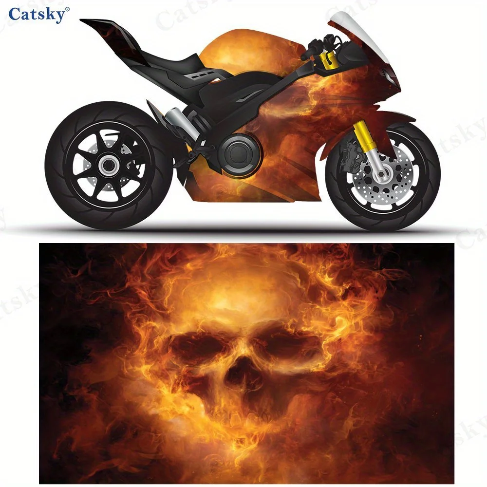 Череп - вдохновленная мотоциклетная самоклеящаяся виниловая наклейка из ПВХ, красивая, прочная и водонепроницаемая, без пузырькового дизайна, стоит
Череп - вдохновленная мотоциклетная самоклеящаяся виниловая наклейка из ПВХ, красивая, прочная и водонепроницаемая, без пузырькового дизайна, стоит