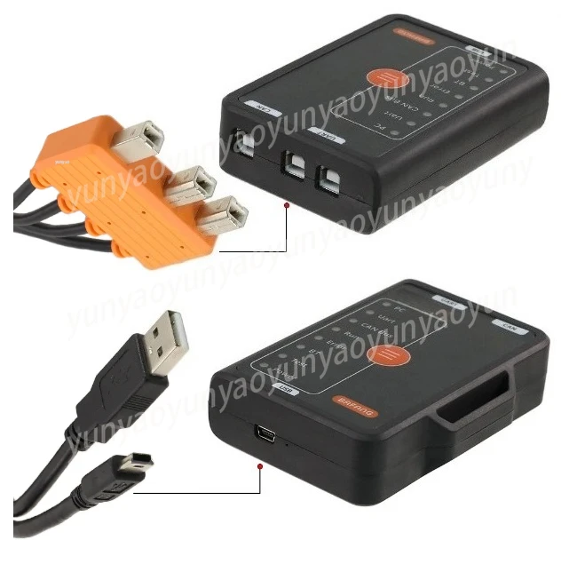 Programmer Ba Fang Motor Program Writer UART CAN Firmware Program Downloader
Programmer Ba Fang Motor Program Writer UART CAN Firmware Program Downloader