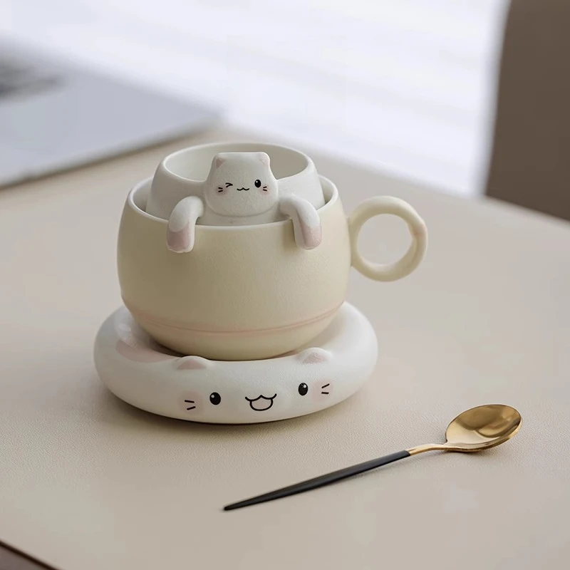 Kawaii латте кофейная чашка блюдце ручка холодный капучино кофейная чашка дорожный пузырь чай Canecas De Porcelana аксессуары для дома
Kawaii латте кофейная чашка блюдце ручка холодный капучино кофейная чашка дорожный пузырь чай Canecas De Porcelana аксессуары для дома