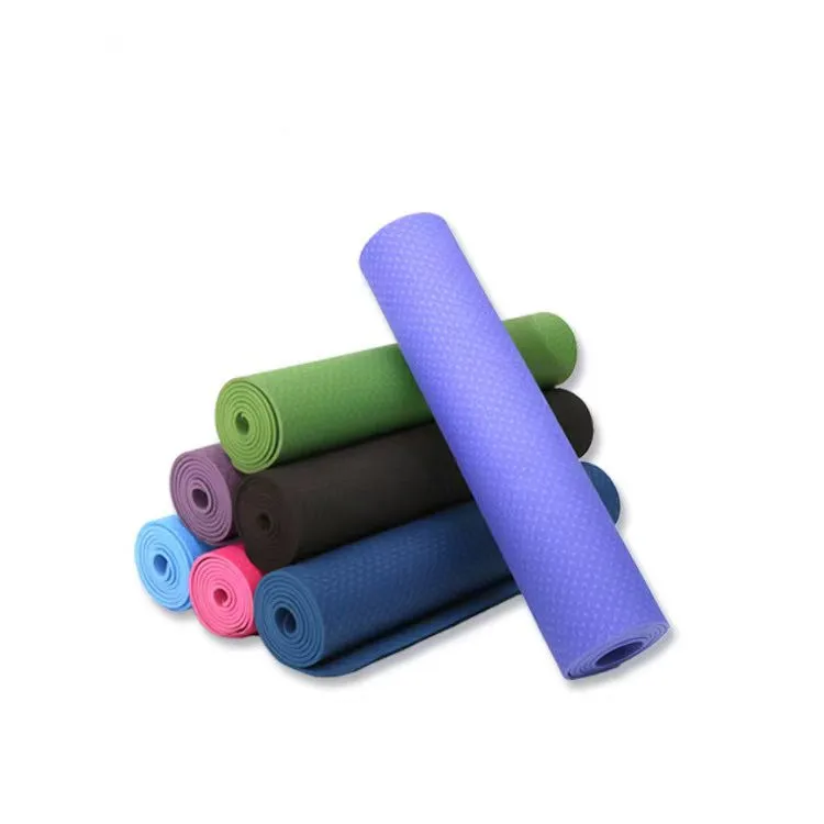 Eco-Friendly Double Layer TPE Yogamatt 6mm/8mm Anti-Slip Gym Sport Yoga Mat With Logo UV Print Customizable Logo 11
Eco-Friendly Double Layer TPE Yogamatt 6mm/8mm Anti-Slip Gym Sport Yoga Mat With Logo UV Print Customizable Logo 11