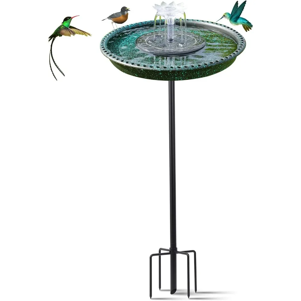 Ванна для птиц на солнечной энергии с фонтаном для колибри, стабильная конструкция для открытого сада, патио, двора
Ванна для птиц на солнечной энергии с фонтаном для колибри, стабильная конструкция для открытого сада, патио, двора