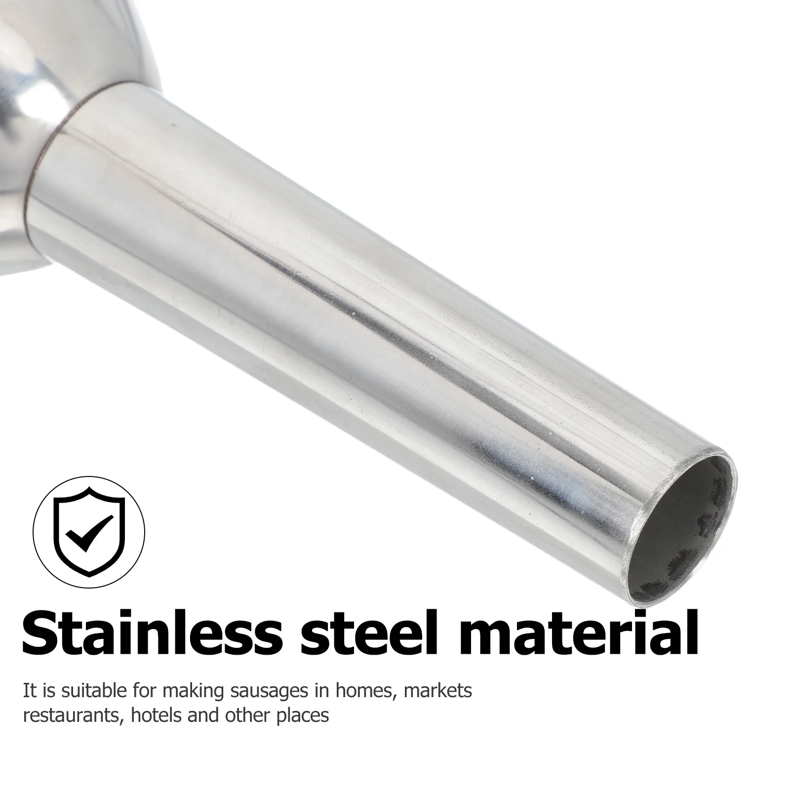 1Pcs Sausage Stuffer Manual Stainless Steel Non-Rusting Meat Filling Tool Sausage Making Helper for Kitchen Home
1Pcs Sausage Stuffer Manual Stainless Steel Non-Rusting Meat Filling Tool Sausage Making Helper for Kitchen Home