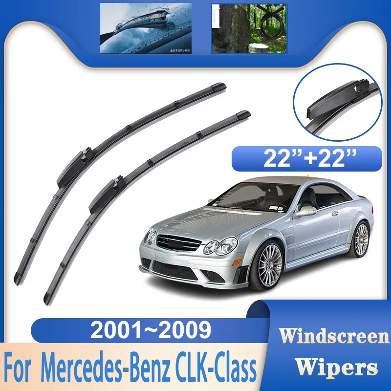 For Mercedes Benz CLK Class C209 A209 Parts Accessories 2001~2009 Car Rubber Window Windshield Windscreen Wiper Auto Rain Brushe
For Mercedes Benz CLK Class C209 A209 Parts Accessories 2001~2009 Car Rubber Window Windshield Windscreen Wiper Auto Rain Brushe